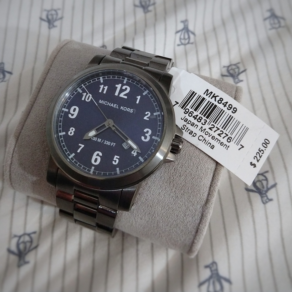 🆕 Michael Kors Watch NEW 43mm Stainless Steel NWT - Picture 3 of 4